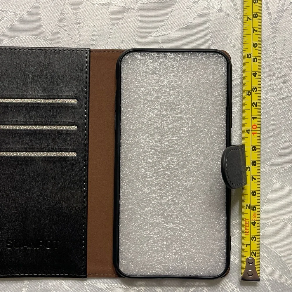 Suanpot Style Wallet Case Black